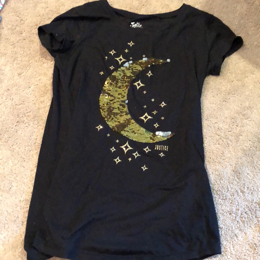 Super cute flip, magic, reversible sequin tee